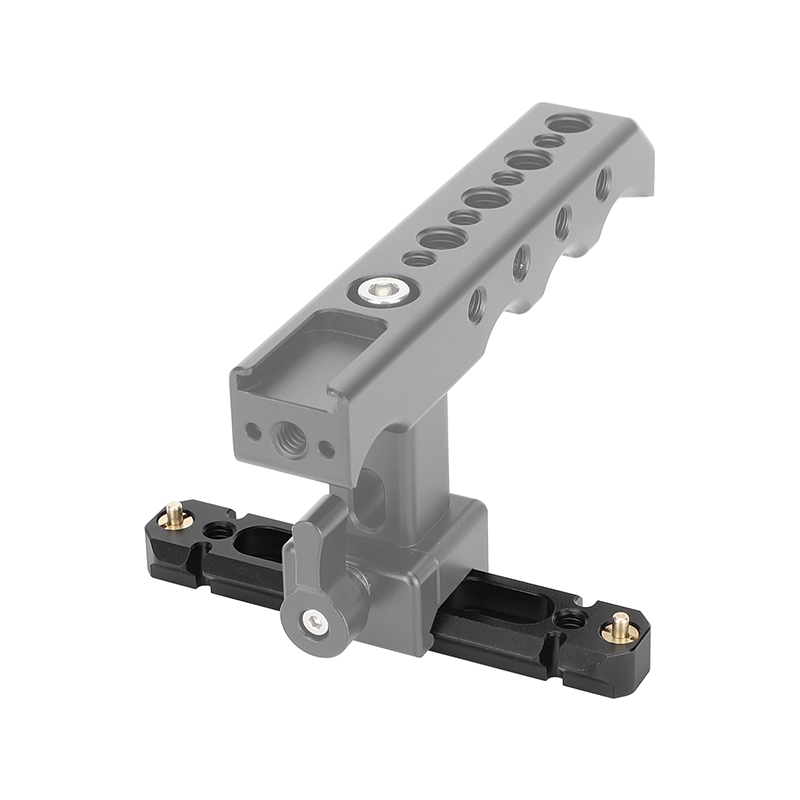 CAMVATE NATO Safety Rail with Cold Shoe & 1/4"-20 Accessory Mount (3.9")