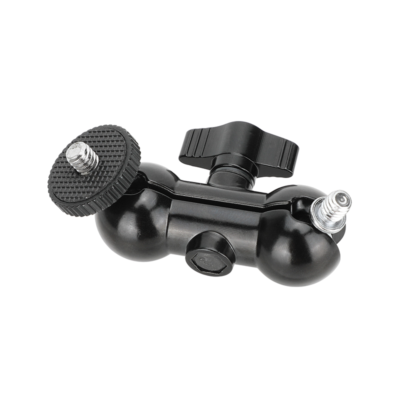 CAMVATE Double Ball Joint Head Extension Arm with 1/4"-20 Stud (2-Pack)