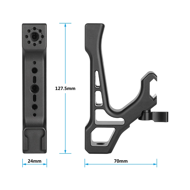CAMVATE NATO Top Handle with ARRI-Style Accessory Mount