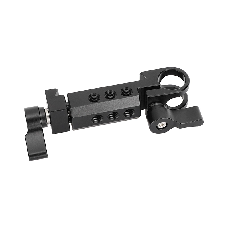 CAMVATE 15mm Rod Holder to Manfrotto-Type Clamp Mount