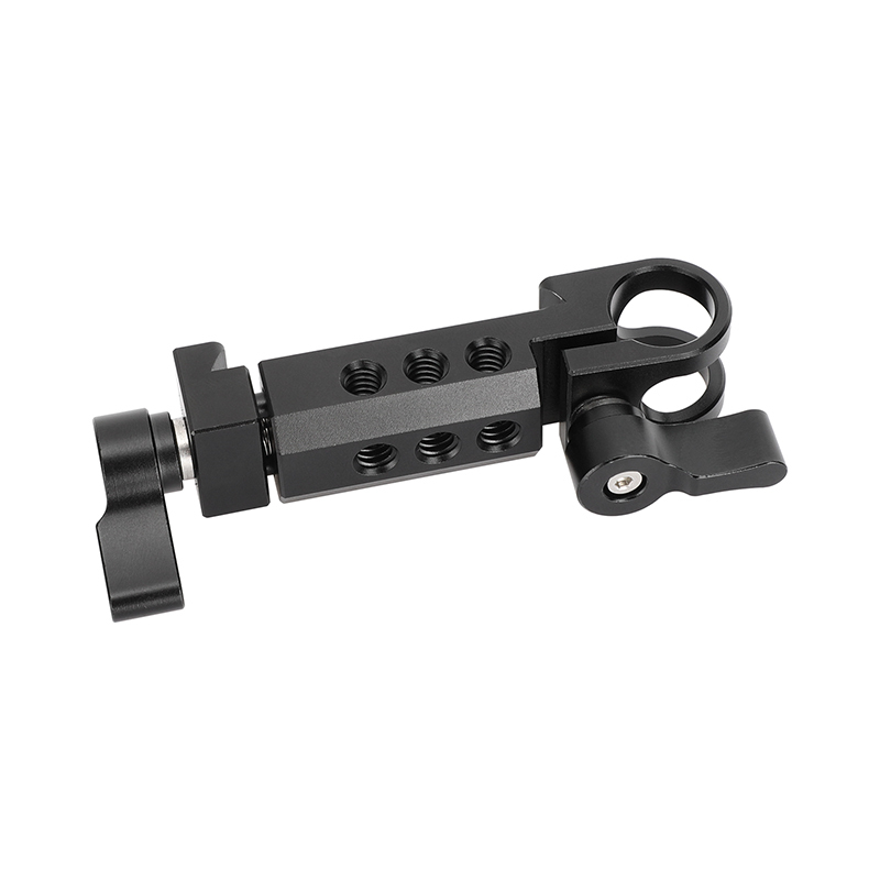 CAMVATE 15mm Rod Holder to Manfrotto-Type Clamp Mount