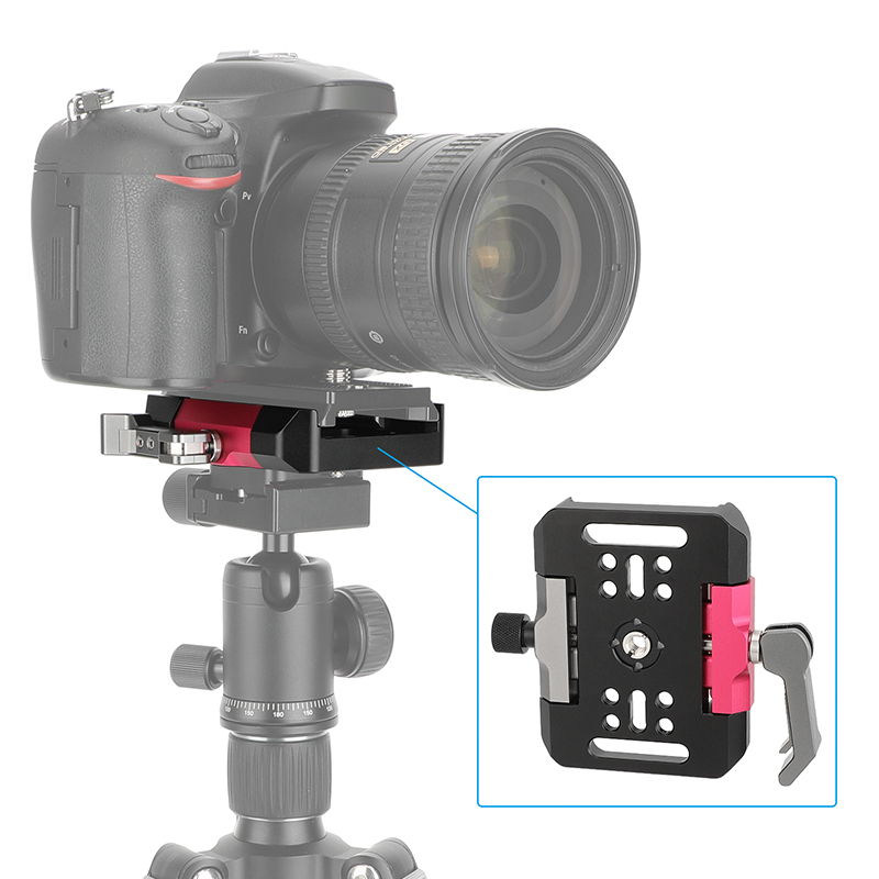 CAMVATE Arca & Manfrotto-Type Compatible Quick Release Clamp