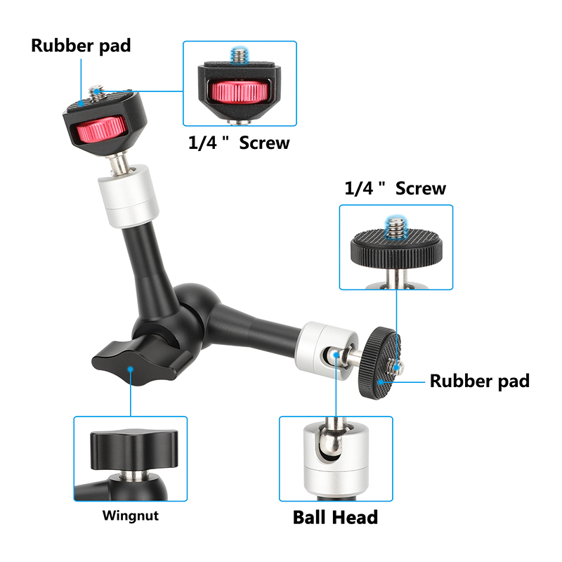 CAMVATE Articulating Magic Arm (7")