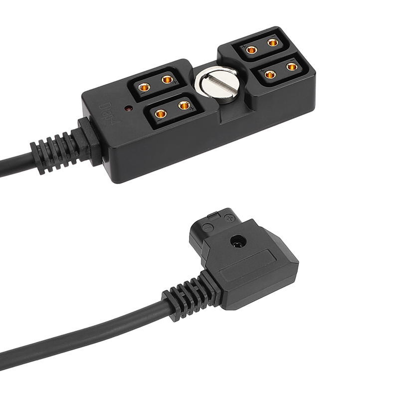 CAMVATE Male D-Tap to 4-Port Female D-Tap Splitter Hub