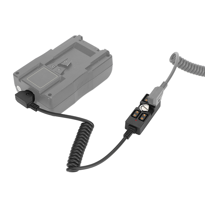 CAMVATE Male D-Tap to 4-Port Female D-Tap Splitter Hub