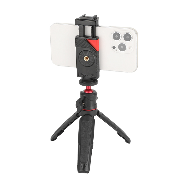 CAMVATE Mini Tabletop Tripod with Smartphone Clamp