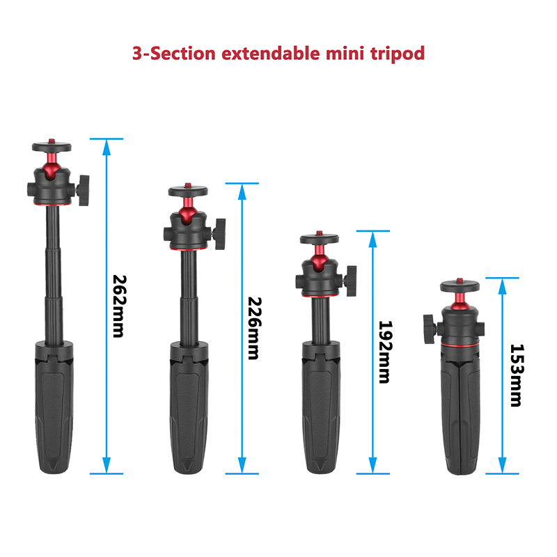 CAMVATE Mini Tabletop Tripod with Smartphone Clamp