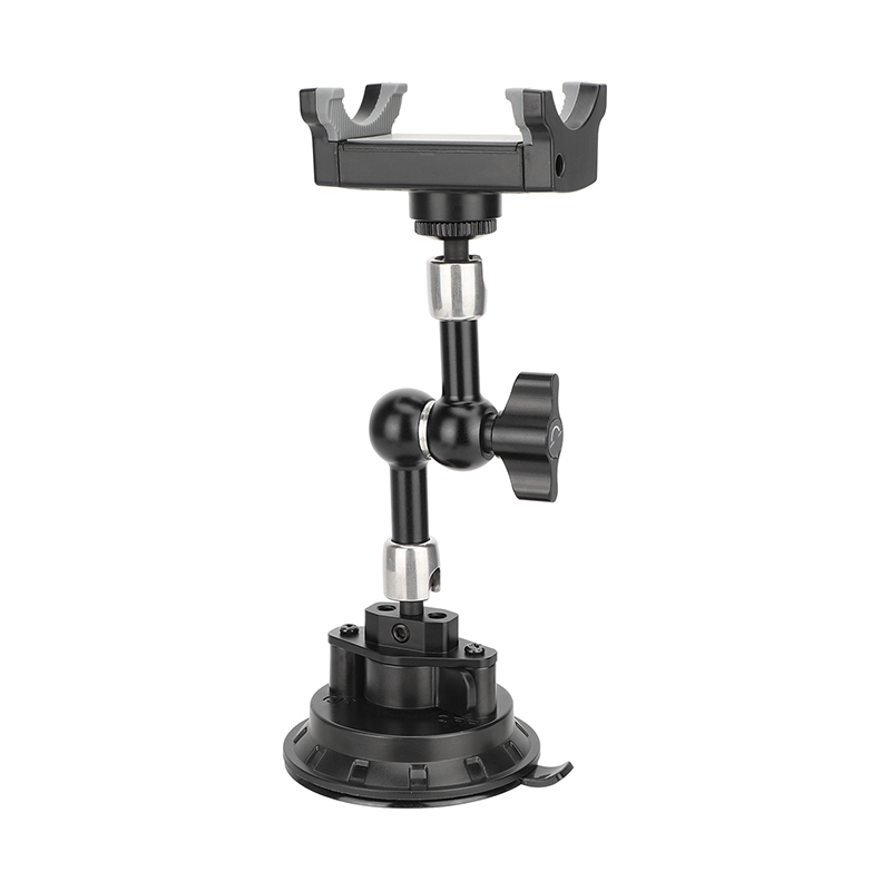 CAMVATE Suction Cup Mount with 5.7" Magic Arm and Smartphone Clamp