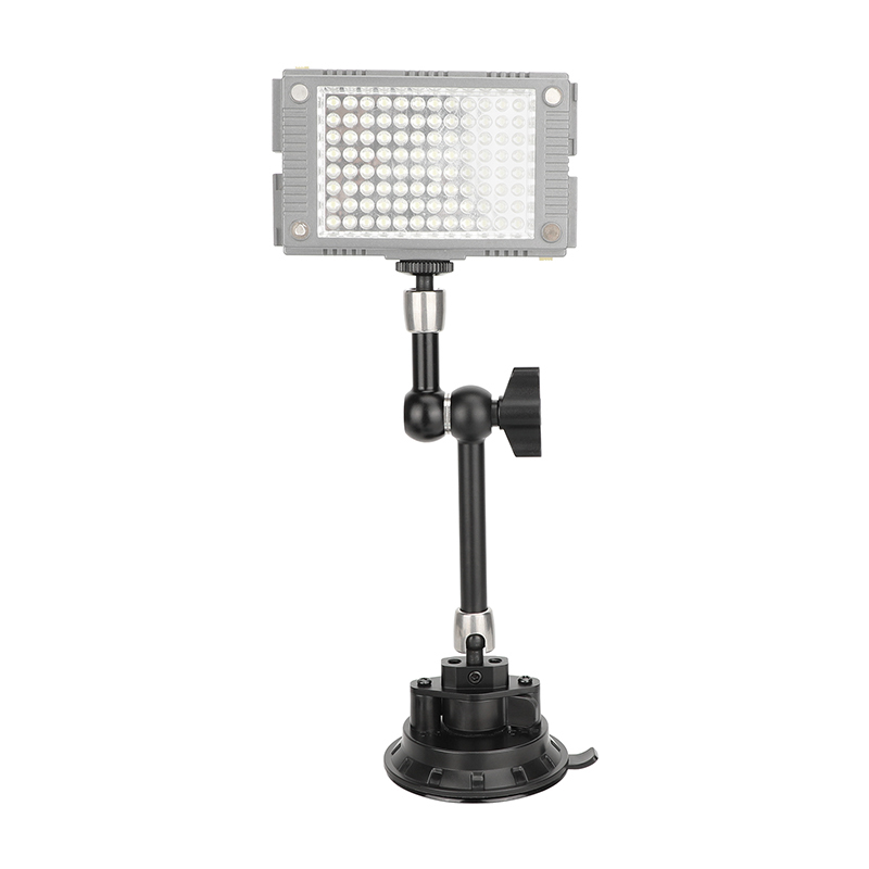 CAMVATE Suction Cup Mount with 7.9" Magic Arm and Smartphone Clamp