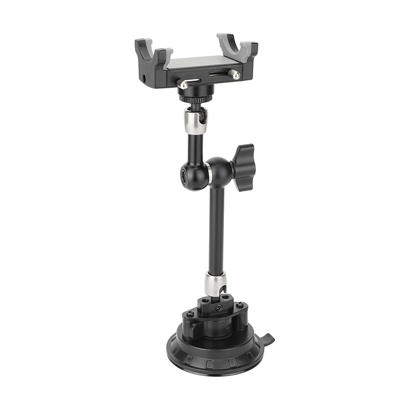CAMVATE Suction Cup Mount with 7.9" Magic Arm and Smartphone Clamp