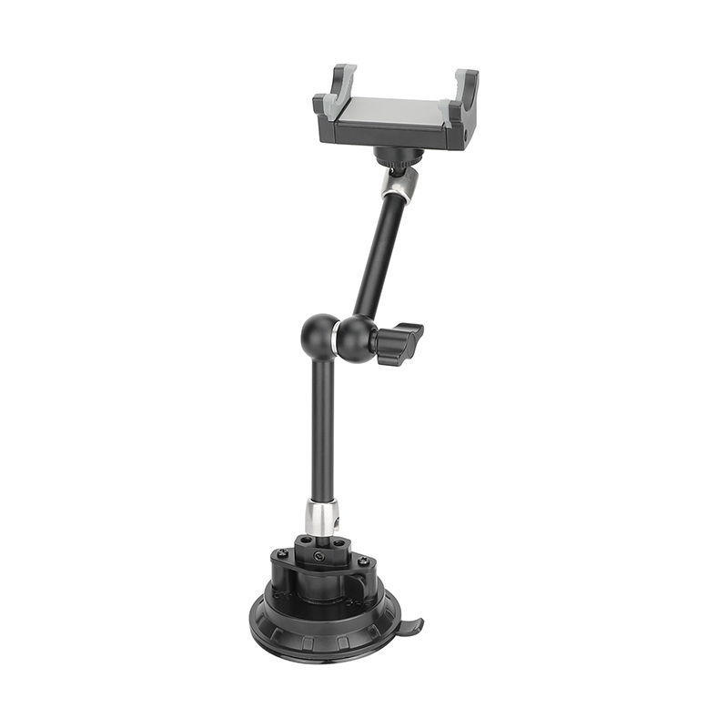 CAMVATE Suction Cup Mount with 9.8" Magic Arm and Smartphone Clamp
