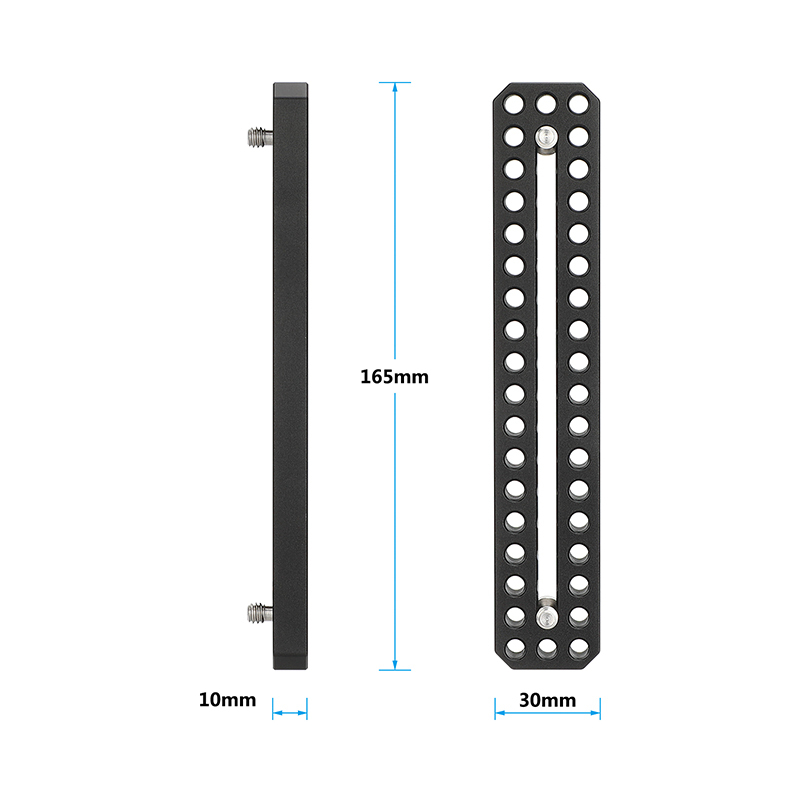 CAMVATE Long Cheese Plate with 1/4"-20 Threads (6.5")
