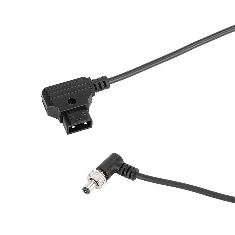 CAMVATE D-Tap to Locking DC 2.5mm Right-Angle Cable 12V Output Power Cord (19.68")