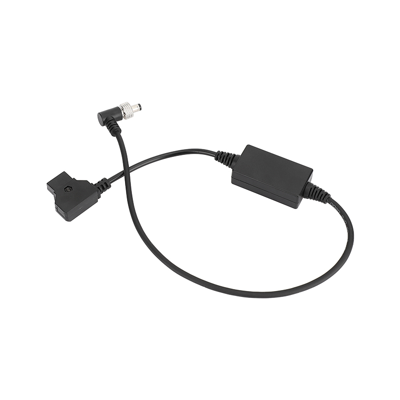 CAMVATE D-Tap to Locking DC 2.5mm Right-Angle Cable 12V Output Power Cord (19.68")
