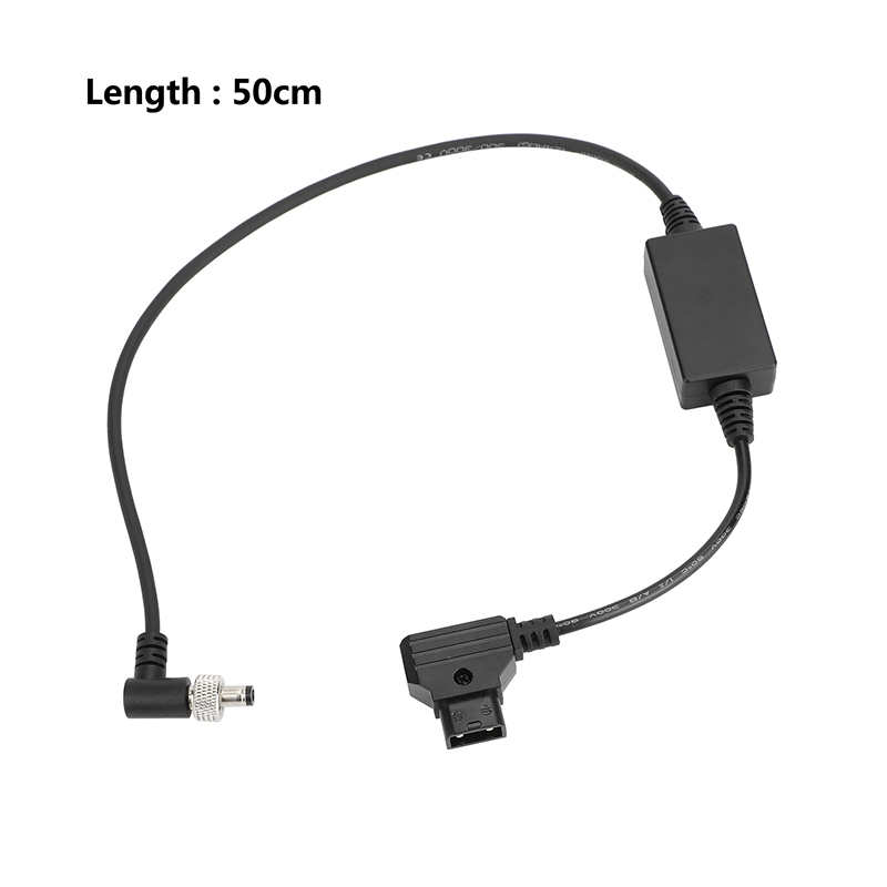 CAMVATE D-Tap to Locking DC 2.5mm Right-Angle Cable 12V Output Power Cord (19.68")