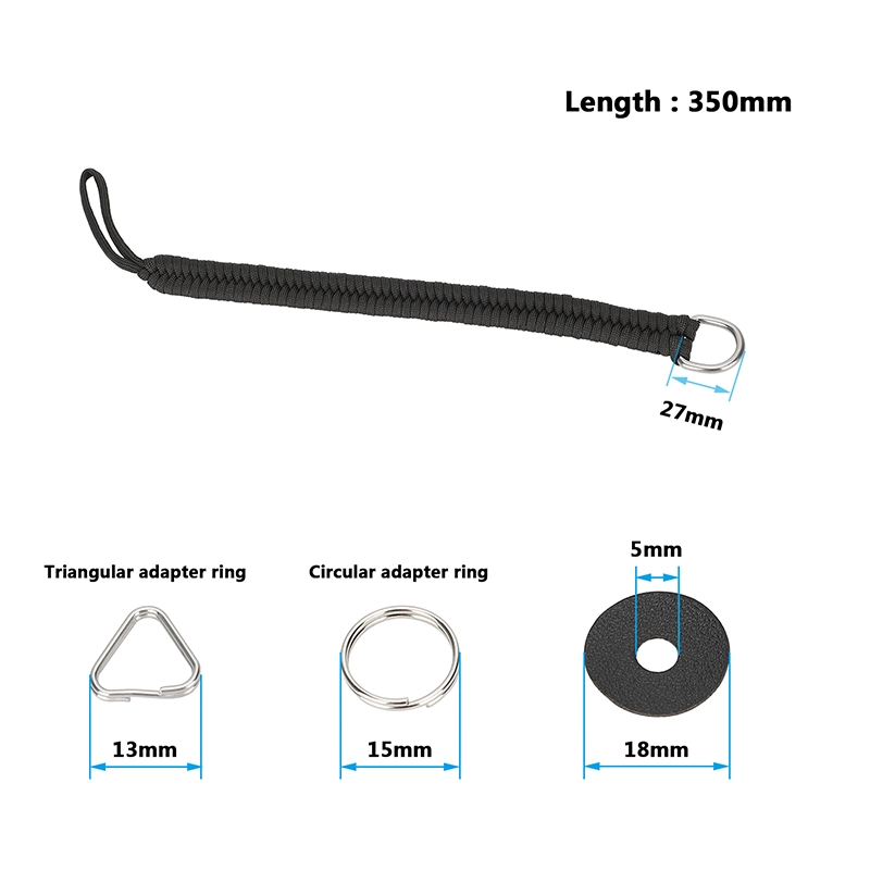 CAMVATE Camera Wrist Strap (Black)