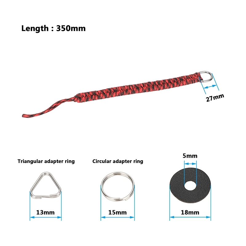 CAMVATE Camera Wrist Strap (Red / Black)