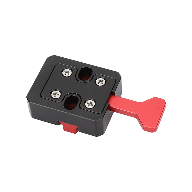 CAMVATE V-Lock Assembly Kit with Base Station and Wedge (Red / Black)