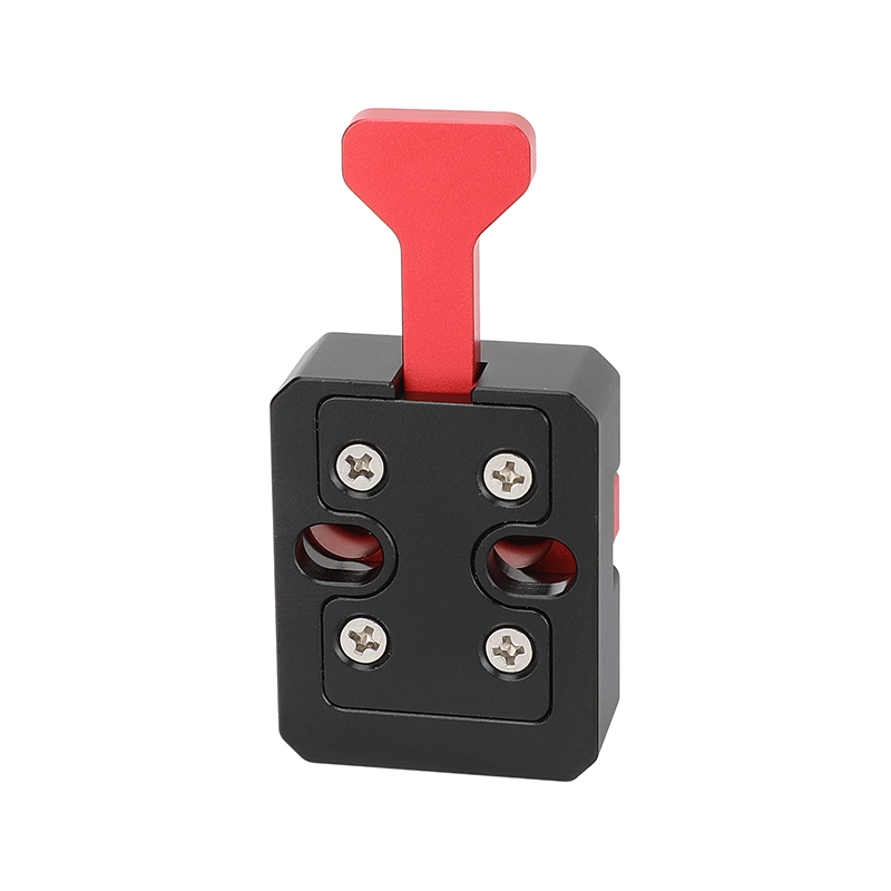 CAMVATE V-Lock Assembly Kit with Base Station and Wedge (Red / Black)