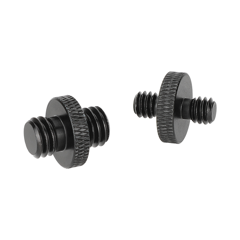 CAMVATE 1/4"-20 Male to 1/4"-20 Male & 3/8"-16 Male to 3/8"-16 Male Screw Adapter Pack