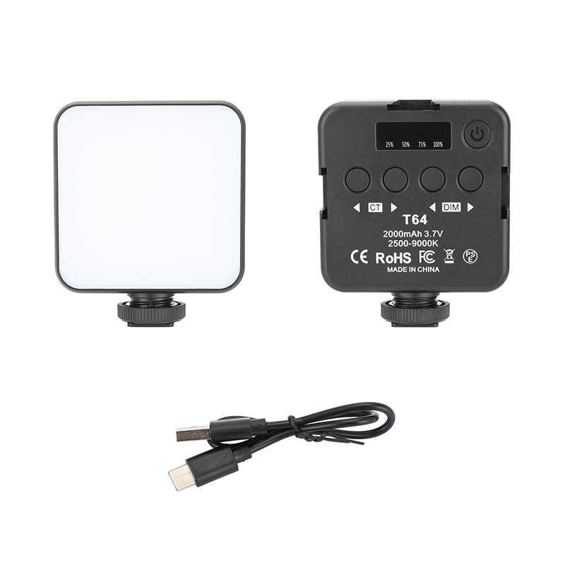 CAMVATE On-Camera Bi-Color LED Pocket Video Light (2500 to 9000K)