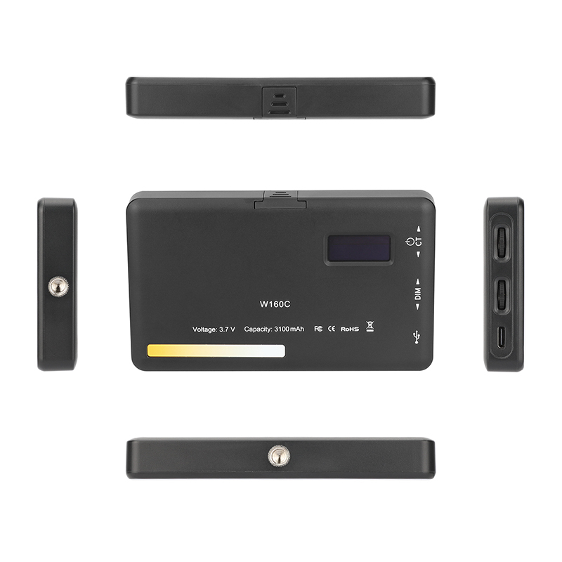 CAMVATE Pocket Bi-Color LED Video Light (2500 to 6500K)