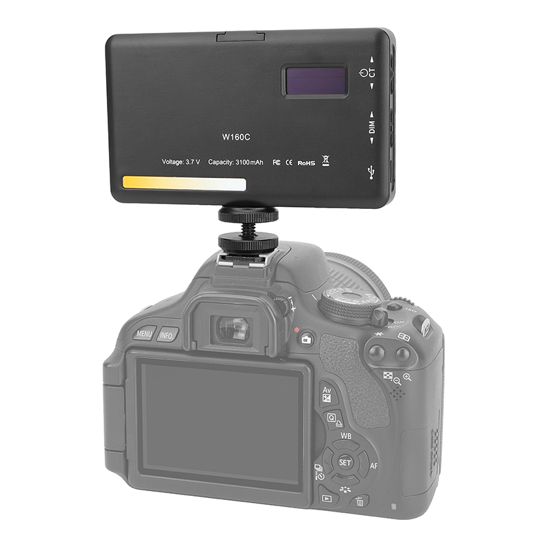 CAMVATE Pocket Bi-Color LED Video Light (2500 to 6500K)