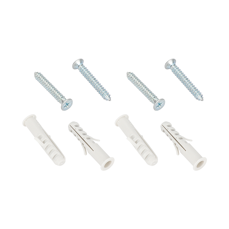 CAMVATE Drywall Anchor and M5.5 Self Drilling Screw Kit (4-Pack)