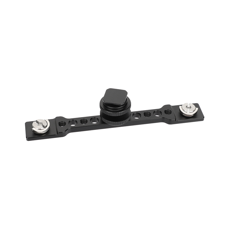 CAMVATE Bar Arm with Dual 1/4"-20 Camera Screw Mount & Shoe Adapter