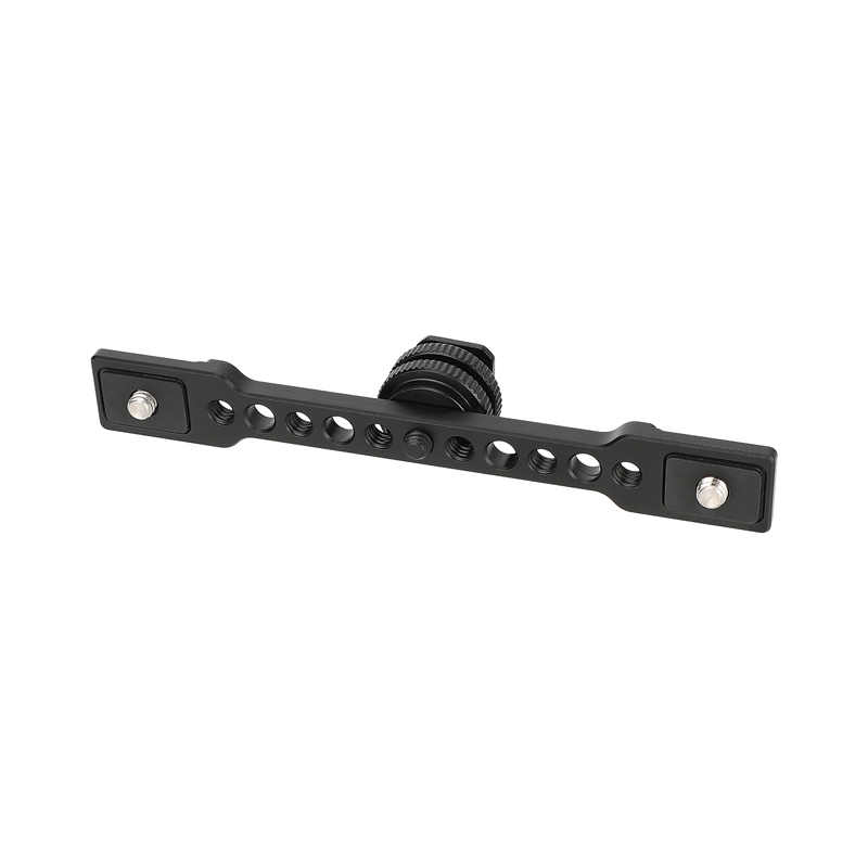 CAMVATE Bar Arm with Dual 1/4"-20 Camera Screw Mount & Shoe Adapter