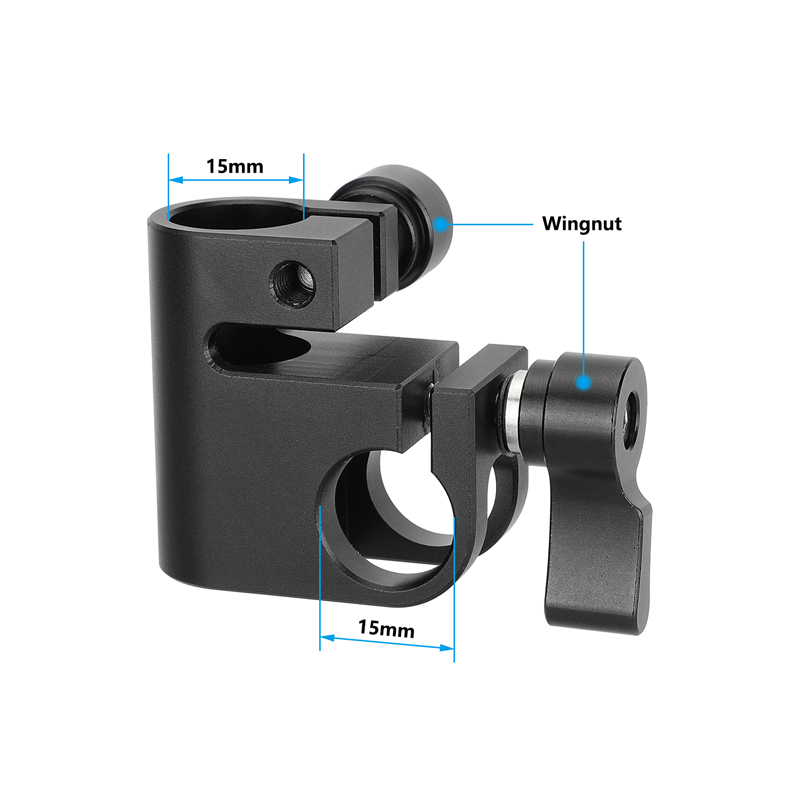 CAMVATE 90° 15mm Rod Adapter