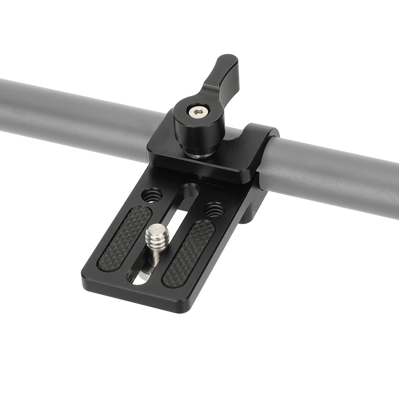 CAMVATE Mini Mounting Plate with 15mm Rod Clamp