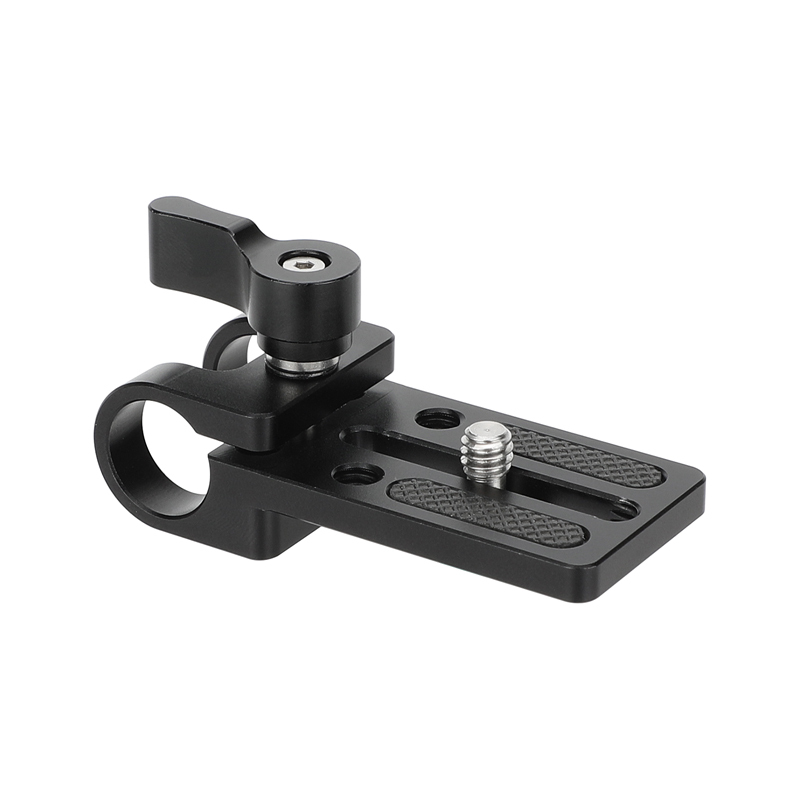 CAMVATE Mini Mounting Plate with 15mm Rod Clamp