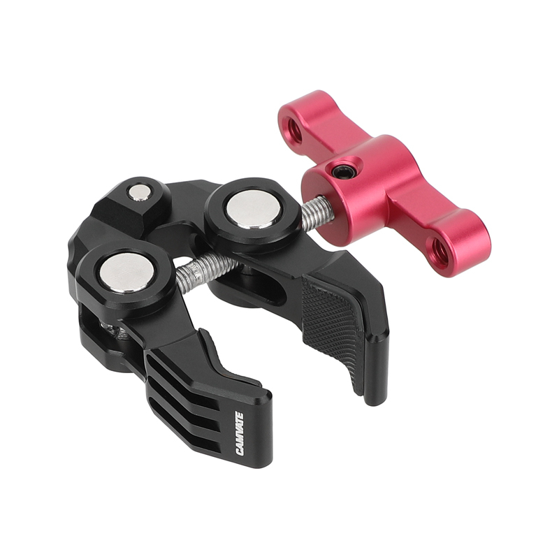 CAMVATE Super Crab Gripper Clamp (Red T-Handle)