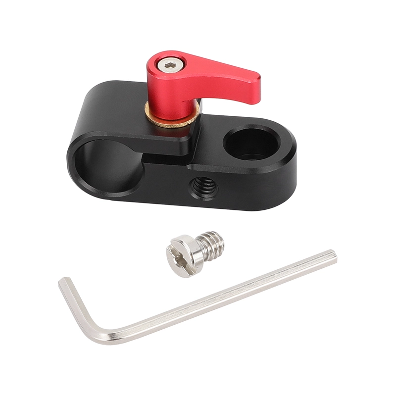 CAMVATE 15mm Rod Holder  to Single 1/4"-20 Screw