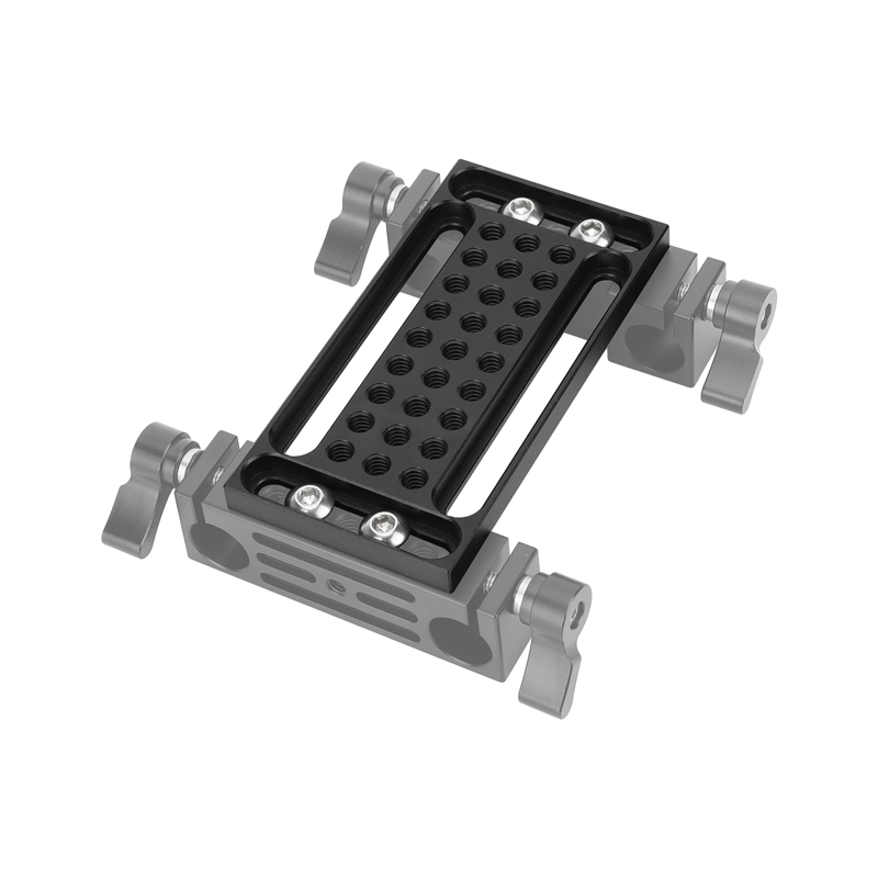 CAMVATE Cheese-Type Plate with 1/4"-20 Accessory Threads