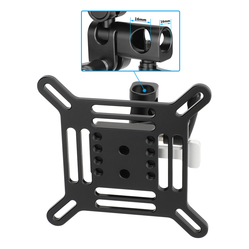 CAMVATE Adjustable VESA Monitor Mount with 5/8" Receiver