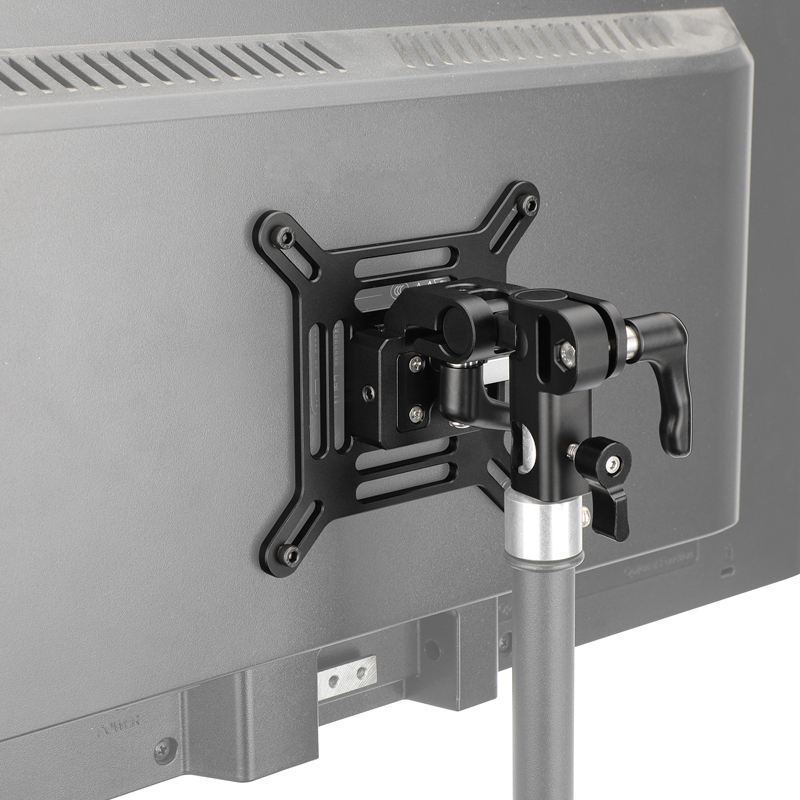 CAMVATE Adjustable VESA Monitor Mount with 5/8" Receiver