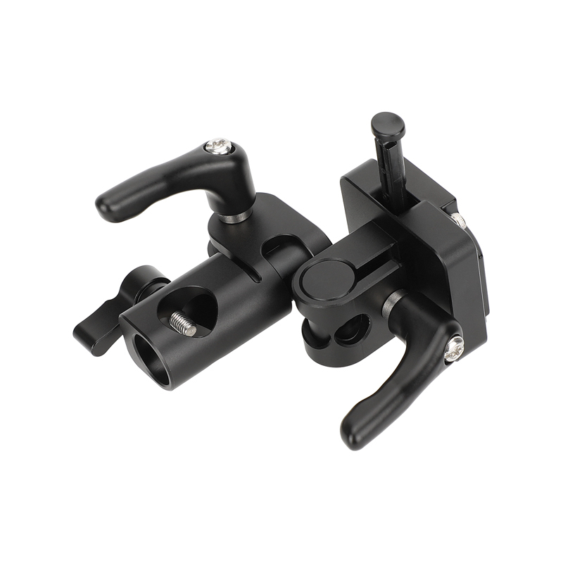 CAMVATE Quick Release V-Lock Mount to C-Stand/Baby Pin Adapter