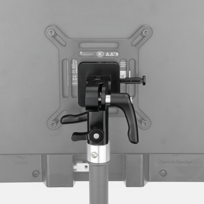 CAMVATE Quick Release V-Lock Mount to C-Stand/Baby Pin Adapter