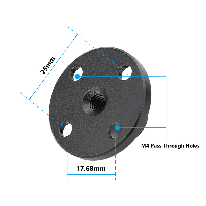 CAMVATE Photography Studio Video Wall Ceiling Table Mount with 1/4"-20 Female Thread
