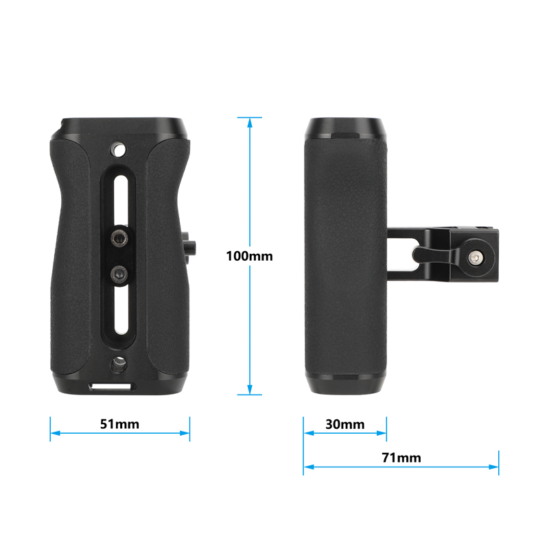 CAMVATE Side Handle with NATO Clamp Mount