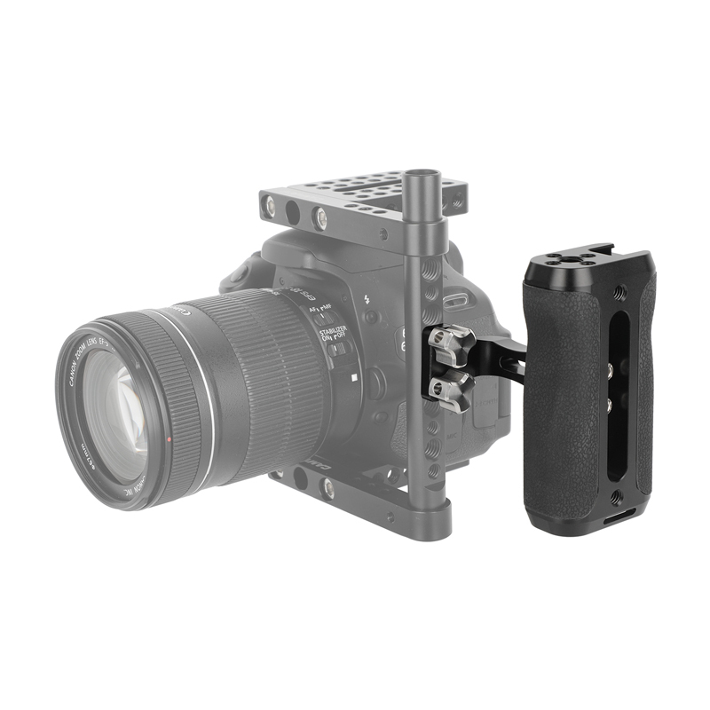 CAMVATE Side Handle with 1/4"-20 Thumbscrew Mounts