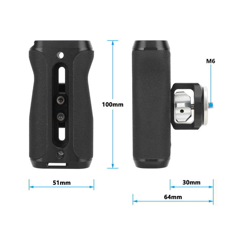 CAMVATE Side Handle with ARRI-Style Rosette Mount