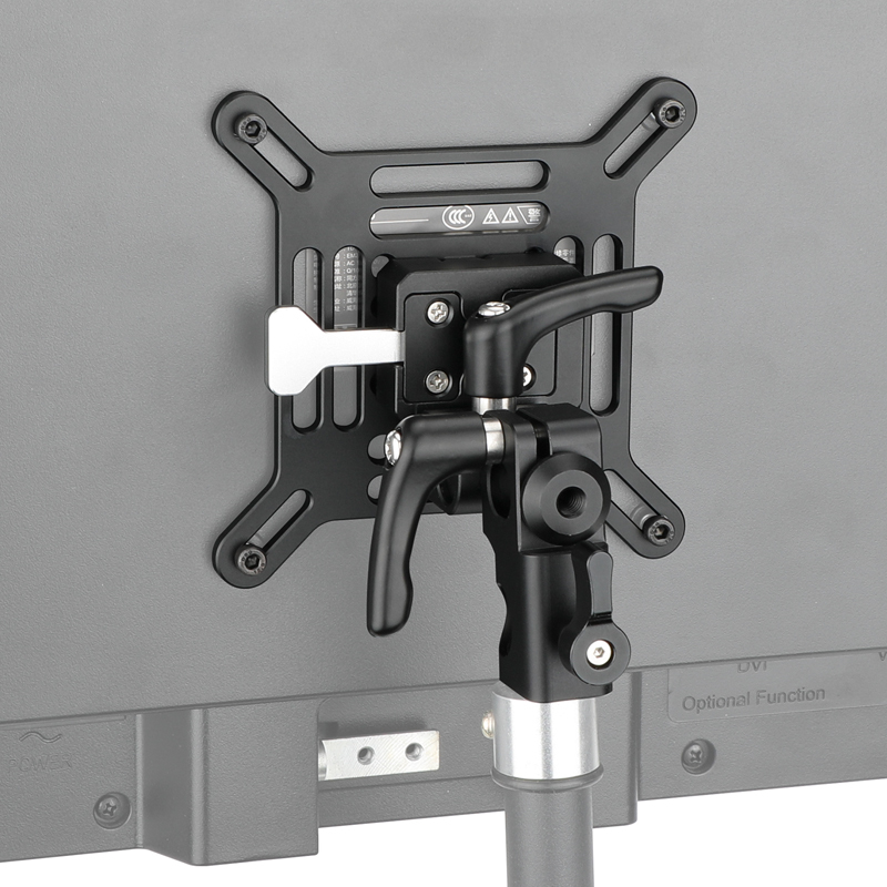 CAMVATE Adjustable VESA Monitor Bracket with 5/8" Pole Mount