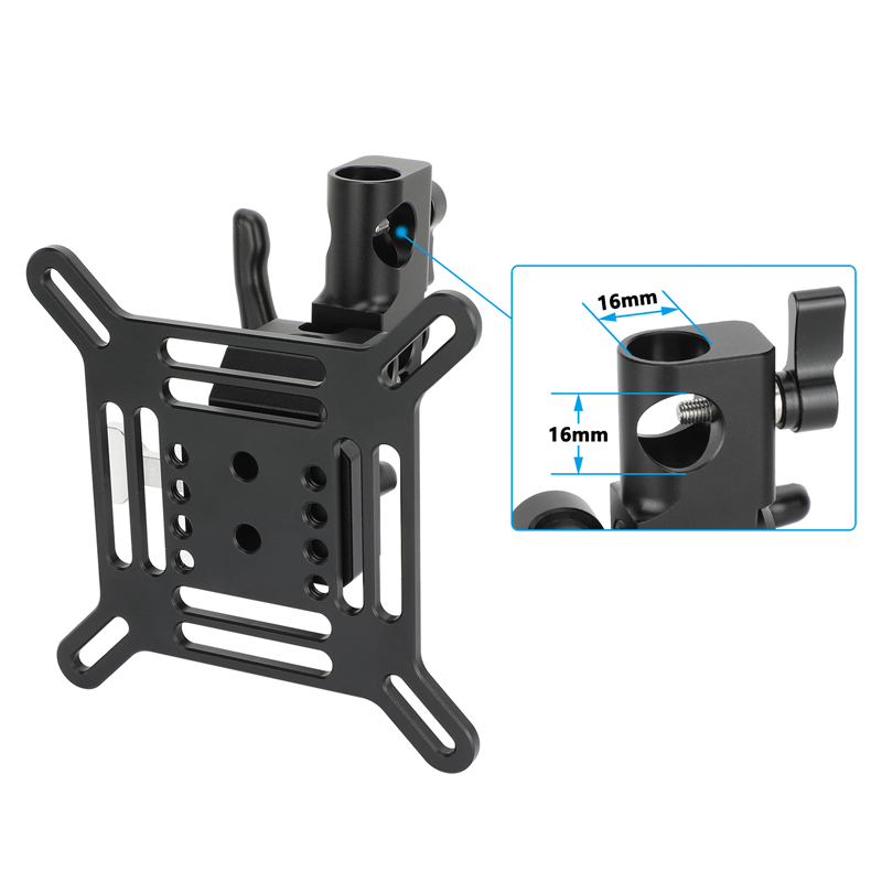 CAMVATE Adjustable VESA Monitor Bracket with 5/8" Pole Mount