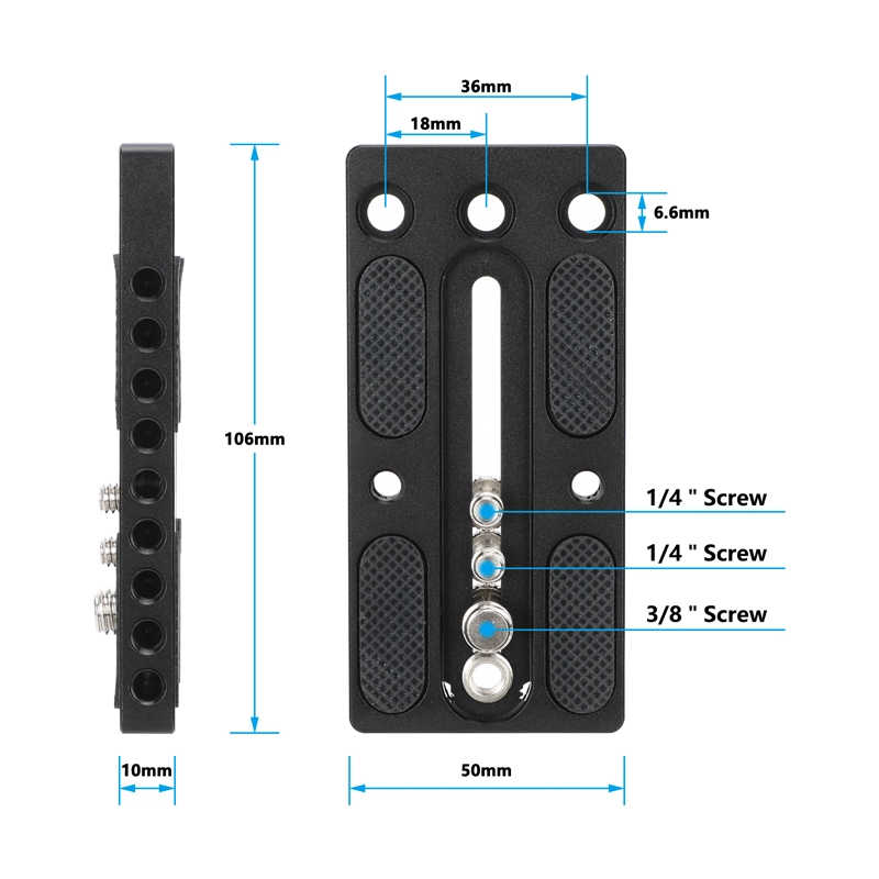 CAMVATE Double-Sided Camera Baseplate