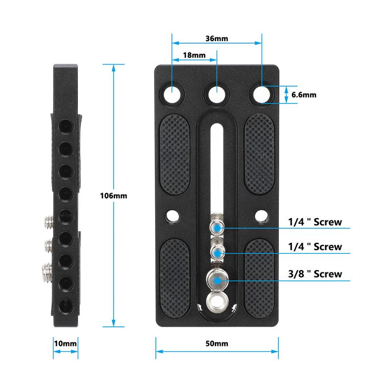 CAMVATE Double-Sided Camera Baseplate