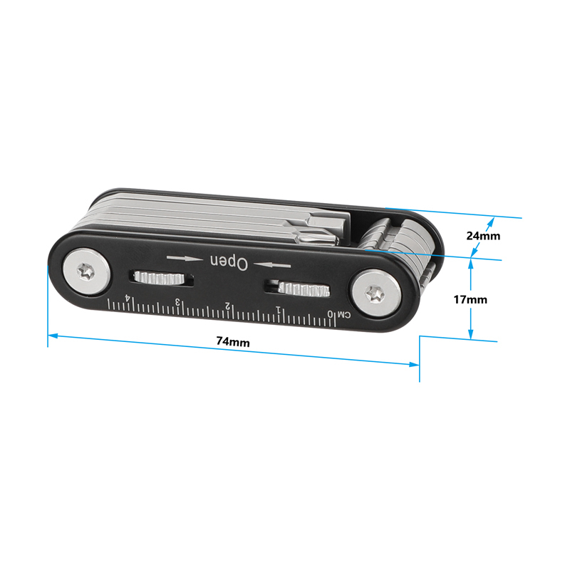 CAMVATE Folding Multi-Tool with Allen Wrenches & Screwdrivers