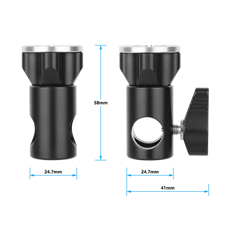CAMVATE ARRI-Style Rosette Mount to Light Stand Adapter